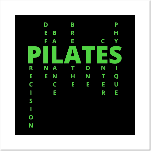 Pilates Wall Art by TheDesigNook